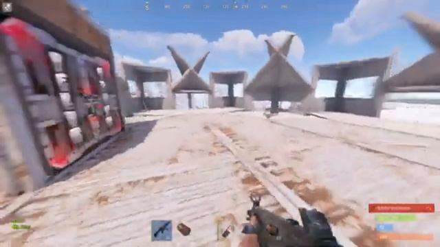 Сачелька  - дамба. нарезка килов Rust