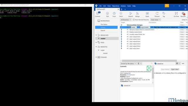 (T25-5)關於GitDiff的nameOnly、nameStatus、diffFilter смотреть онлайн