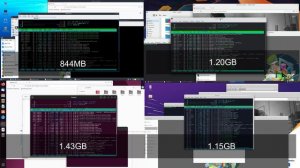 Ubuntu VS Kubuntu VS Xubuntu VS Lubuntu (22.04 LTS) (RAM Consumption)