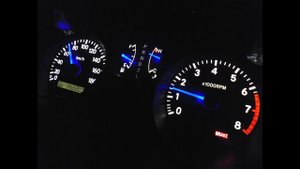 Re-light Dashboard Toyota RAV4 (I) 1998.