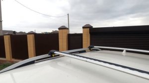 БАГАЖНИК НА РЕЙЛИНГИ TURTLE AIR-1 на Subaru Forester SJ 2018  4K