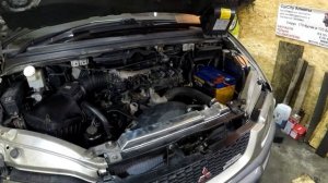 Delica свап с дизеля на бензин