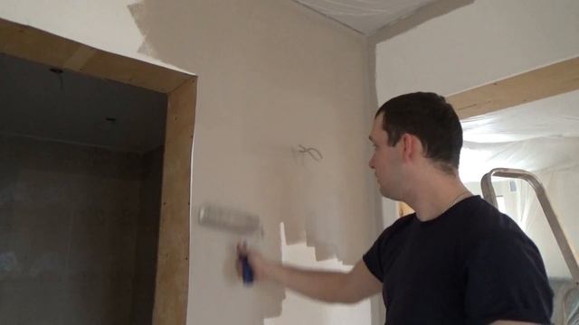 Декоративная покраска стен от А до Я. Эффект потёртой кожи