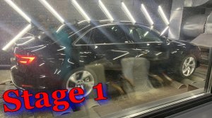 Audi A4 249 л.с. Stage 1 Seven Force. Замер мощности на СТЕНДЕ