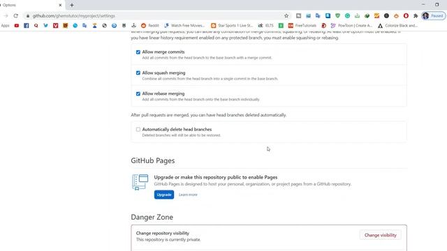 How to delete repository on Github смотреть онлайн