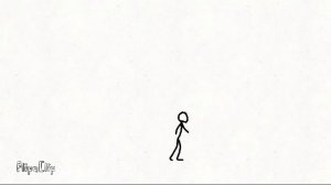 Анимационный тест - Походка Стикмена