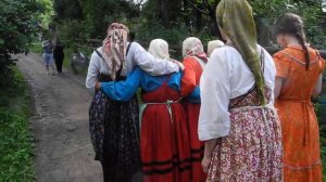 Фольклорно-этнографический ансамбль "Истоки" -проводы бабушек