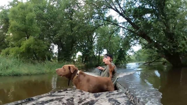 INSANE Homemade Duck Hunting Sneak Boat with Swamp Runner 13 HP Mud Motor! смотреть онлайн