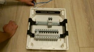 Hager golf (сборка щита)