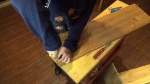 Ремонт ящика комода Лексквик Икея.