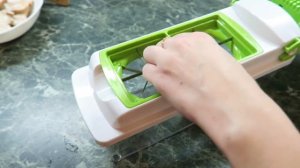 Пробую тёрку Nicer Dicer и диск для комбайна