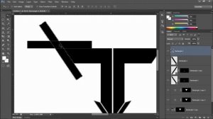 Photoshop Tutorial || How to Create  T  Letter Logo Design -_ in Photoshop Tutorial