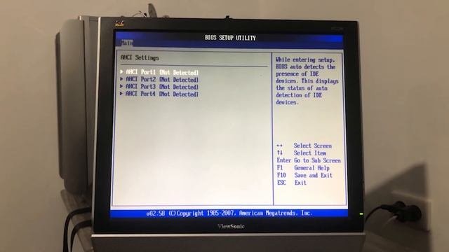 Режим ACHI на старых материнских платах ASUS  P5K SE EPU...