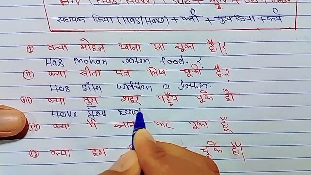 Present perfect interrogative ll Present perfect tense ll Present perfect tense examples