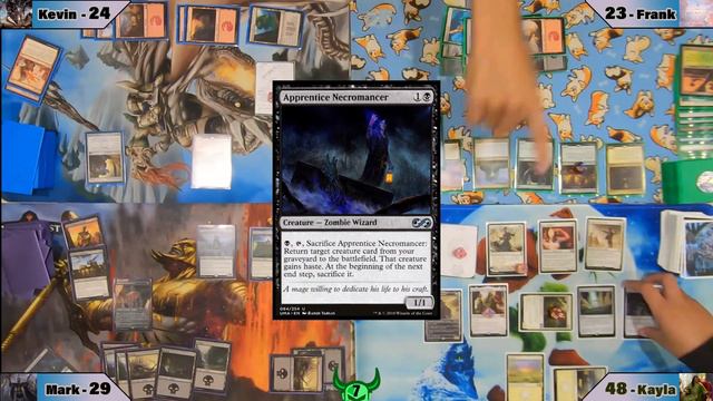 Gadrak vs Sanctum of All vs Mangara vs Vito - Magic: The Gathering CoreSet 2021 Commander Gameplay смотреть онлайн