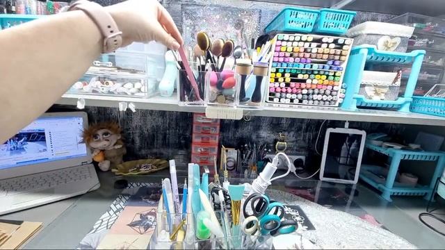 Мой скрап - уголок _ Рум тур _ Скрапбукинг _Scrapbooking.mp4 смотреть онлайн