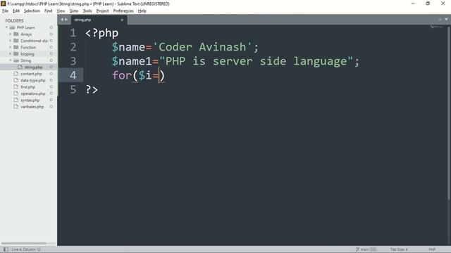 ? PHP String | Escape Sequence | Hindi смотреть онлайн