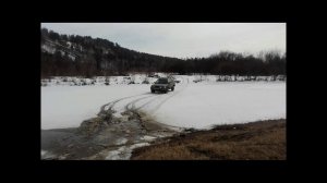 Два кариба. Стоковый кариб и лифтованный.
