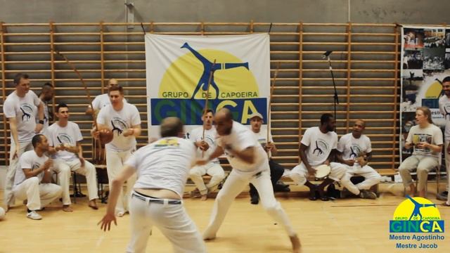Graduacao dos contramestres Frágil e Farol - Grupo de Capoeira Ginga - Copenhaga 2018 смотреть онлайн
