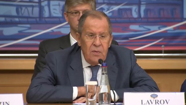 Лавров Всех собрал и выступил (подробно)