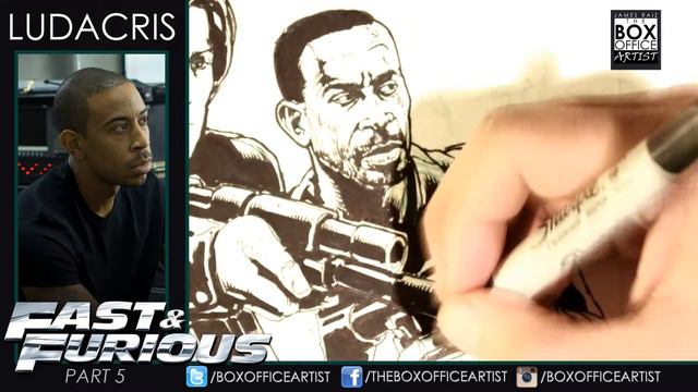 Fast & Furious Tribute Part 5 of 6: DRAWING LUDACRIS смотреть онлайн