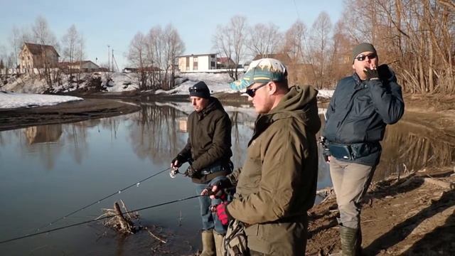 Рыбалка и Клубный Выезд одновременно. Весна пришла на реку Угрюмка.