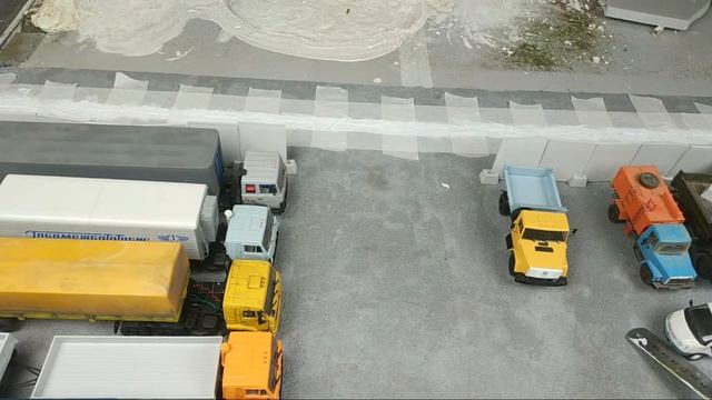 Показал весь макет! Как сделать разметку на дороге! смотреть онлайн