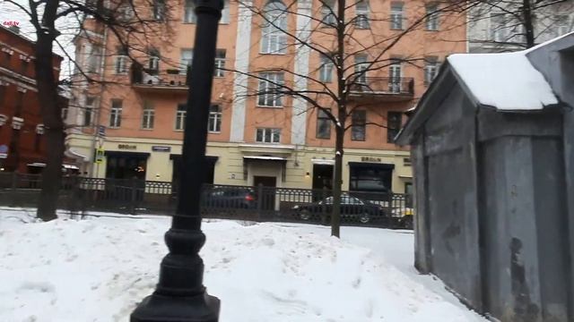 По Москве. Малая Бронная. Патриаршие пруды. 25.02.23. смотреть онлайн