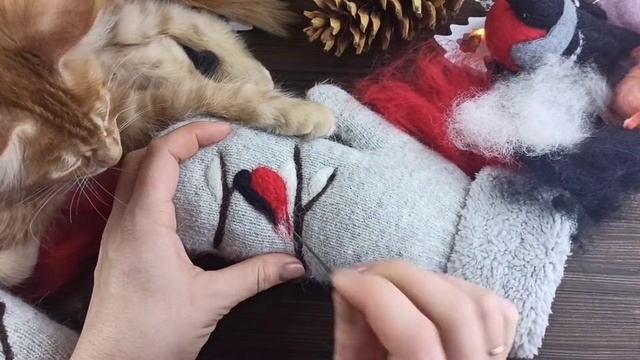 Превращаем обычные варежки в необычную картину! способ, с которым справится даже ребенок??