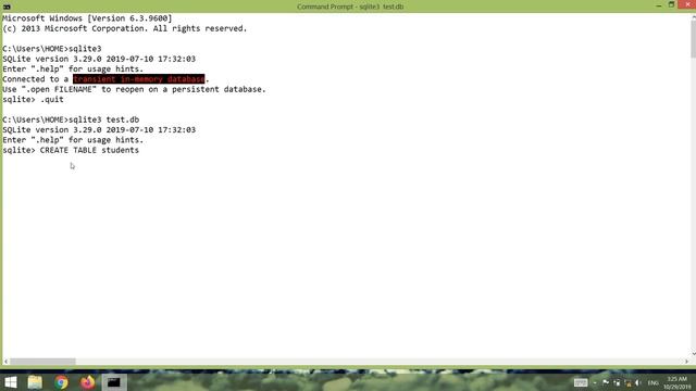 Create tables   Create and Manage SQLite Databases From Scratch