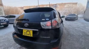 Обзор Toyota Harrier обзор распила из Японии
