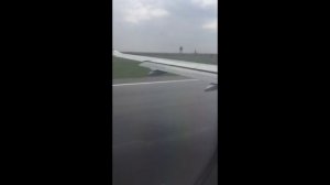 Runway excursion for Air Astana Airbus A320 at Astana Airport, left engine damaged