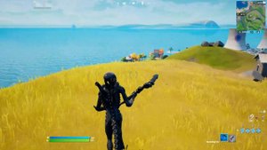 Xenomorph Skin Gameplay in Fortnite (Alien Crossover)