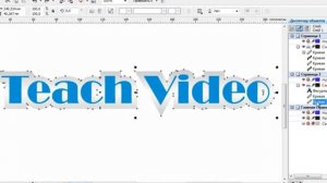 Уроки Корел. CorelDRAW для продвинутых. Объемный текст (25) Хорошее качество видео уроки для начина