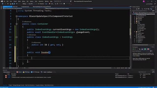 Blazor Update Specific Component смотреть онлайн
