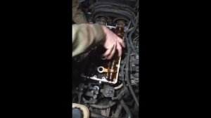 Масло в свечных колодцах и из-под клапанной крышки. Замена прокладки. Авео, Лачетти, Дэо - 1,6Б