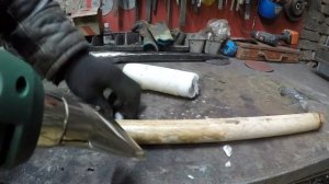 Такой пешни вы точно не видели! Кованная  пешня, лом или стоящий инструмент? Пешня своими руками