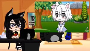 Хоррор гача Hello Kitty из тт 2 часть