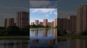 Парк " Остров Мечты " Москва май 2021 . Маша и семья
