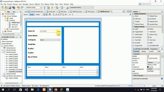 java inventory management system lesson series with source code #03 смотреть онлайн