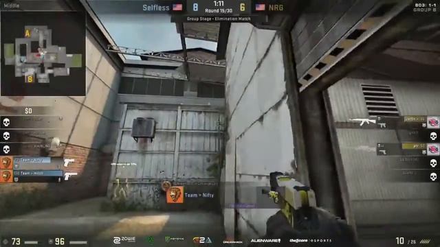 11 NRG vs Selfless Game 3 Dreamhack Austin 2016 Group B Elimination Match смотреть онлайн
