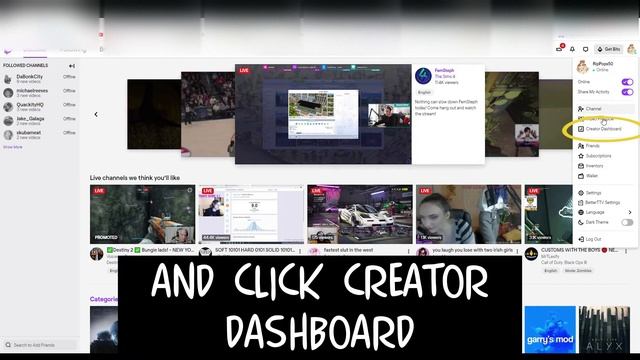 How to see your TWITCH FOLLOWER LIST 2020 *Updated : Quick and Easy, not in channel preferences