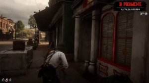 Red Dead Redemption 2 перестрелка с законниками (Blackwater)