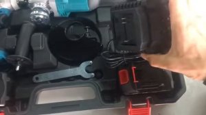 Аккумуляторный набор Makita Гайковерт+Болгарка