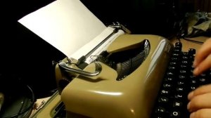 Пишущая (печатная) машинка Erika 10 | typewriter