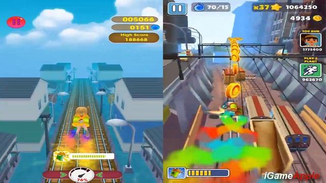 Subway Surfers Mumbai 2022 Play 2 Plant Bob the Blob vs Like Nastya Run Gameplay HD смотреть онлайн