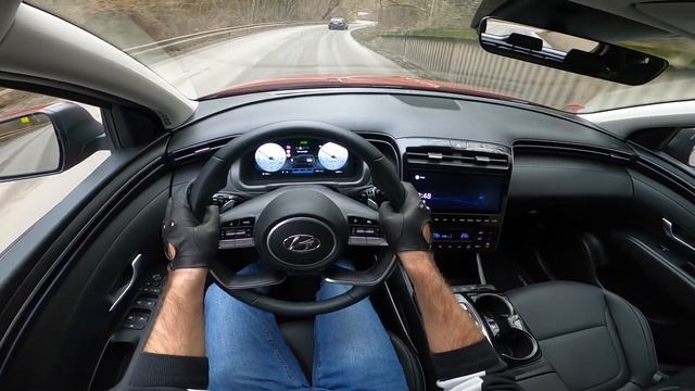 POV test drive | 2020 Hyundai Tucson 1,6 CRDi 100 kW MHEV 7DCT смотреть онлайн