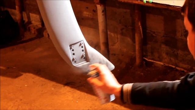 Как покрасить из баллончика любой пластик своими руками дома?Супер бюджетная покраска! смотреть онлайн