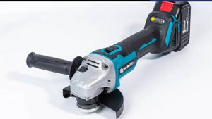 Без щёточная аккумуляторная УШМ с Алиэкспресс Brushless cordless angle grinder from Aliexpress