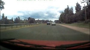 Разворот с обочины .